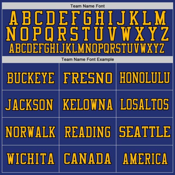 Custom Royal Gold-Black Mesh Authentic Throwback Football Jersey