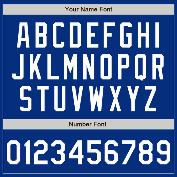 Custom Royal White Authentic Baseball Jersey