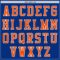 Custom Royal Orange-White Authentic Baseball Jersey