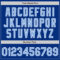 Custom Royal Light Blue-White Authentic Baseball Jersey