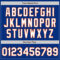 Custom Royal White-Orange Authentic Baseball Jersey