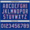 Custom Royal Light Blue-Red Authentic Baseball Jersey
