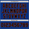 Custom Royal Black-Orange Authentic Baseball Jersey