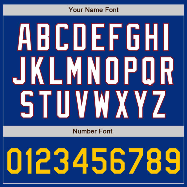 Custom Royal Yellow-Crimson Authentic Baseball Jersey