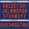Custom Royal Orange Authentic Baseball Jersey