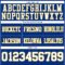 Royal0865-3 Custom Royal White-Gold Authentic Football Jersey