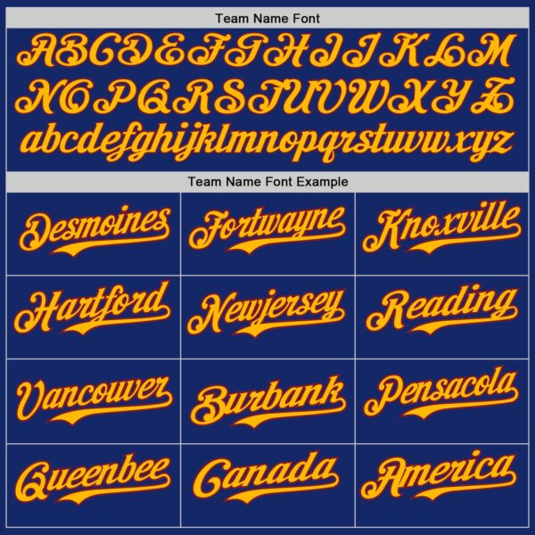 Custom Royal Gold-Crimson Authentic Baseball Jersey