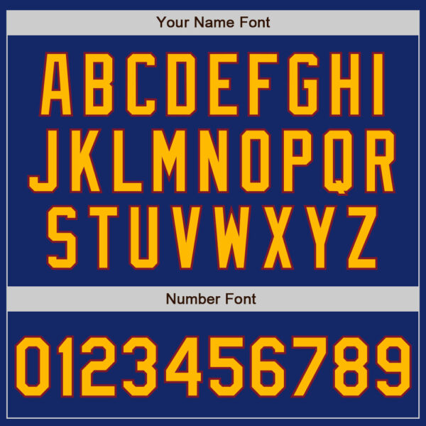 Custom Royal Gold-Crimson Authentic Baseball Jersey