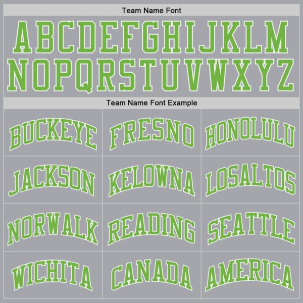 Custom Gray Neon Green-White Authentic Throwback Basketball Jersey