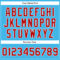 Custom Sky Blue Red-White Authentic Baseball Jersey