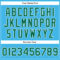 Custom Sky Blue Kelly Green-White Authentic Baseball Jersey
