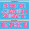 Custom Sky Blue Pink-White Authentic Baseball Jersey