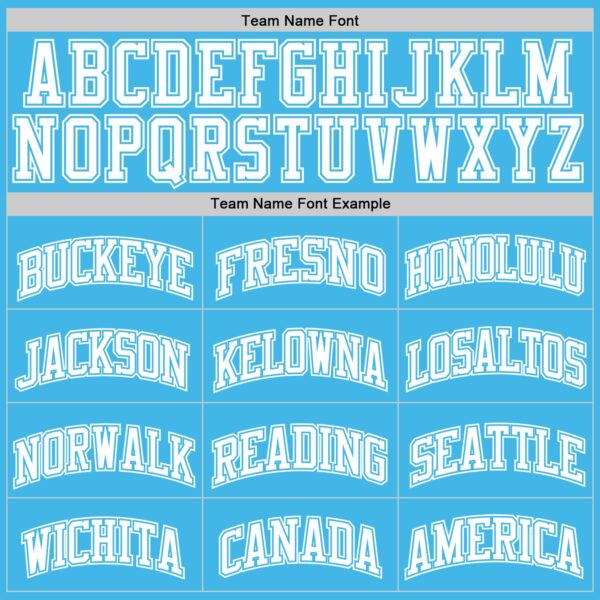 Custom Sky Blue White Authentic Basketball Jersey