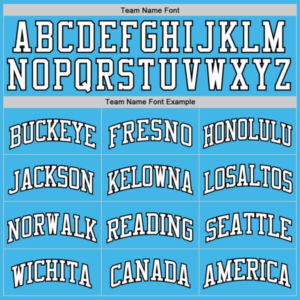 Custom Sky Blue White-Black Authentic Basketball Jersey