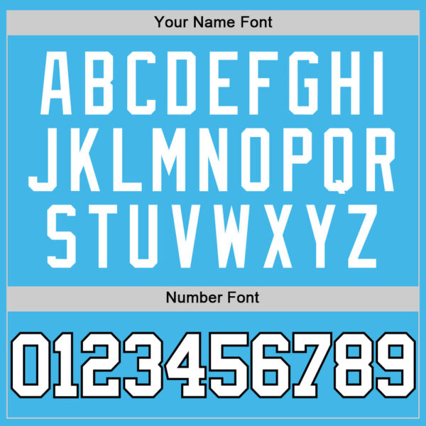 Custom Sky Blue White-Black Authentic Basketball Jersey