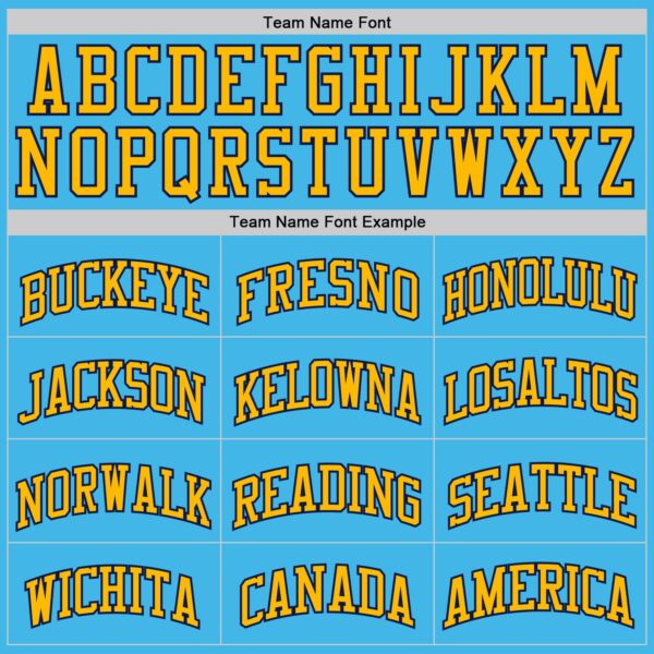 Custom Sky Blue Navy-Gold Authentic Basketball Jersey