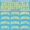 Custom Sky Blue Gold-White Authentic Basketball Jersey
