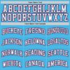 Custom Sky Blue White Royal-Red Authentic Basketball Jersey