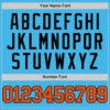 Custom Sky Blue Orange-Black Authentic Basketball Jersey