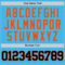 Custom Sky Blue Black-Orange Authentic Basketball Jersey