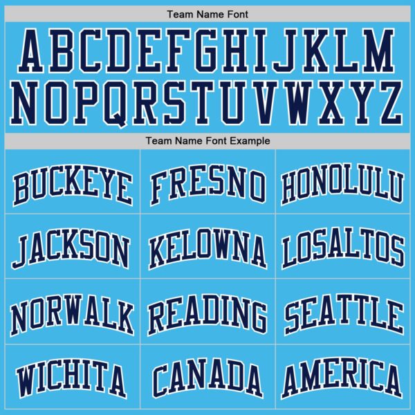 Custom Sky Blue Navy-White Authentic Basketball Jersey