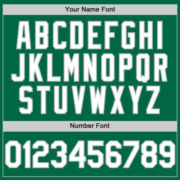 Custom Kelly Green White-Gray Authentic Sleeveless Baseball Jersey