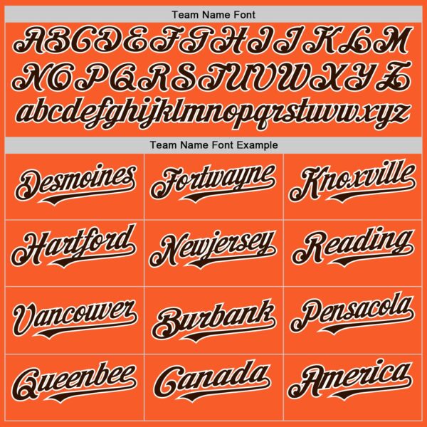 Custom Orange Brown-White Authentic Sleeveless Baseball Jersey