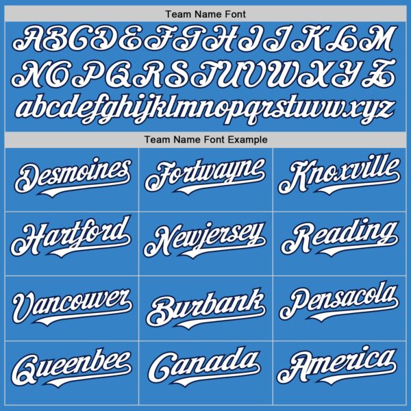 Custom Powder Blue White-Navy Authentic Sleeveless Baseball Jersey