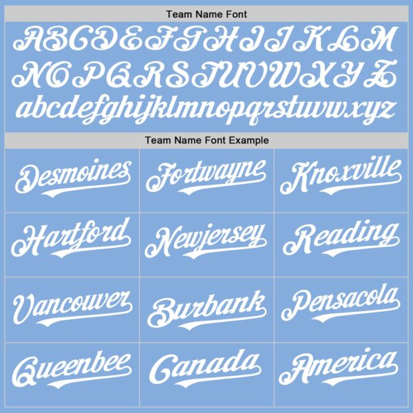 Custom Light Blue White Authentic Sleeveless Baseball Jersey