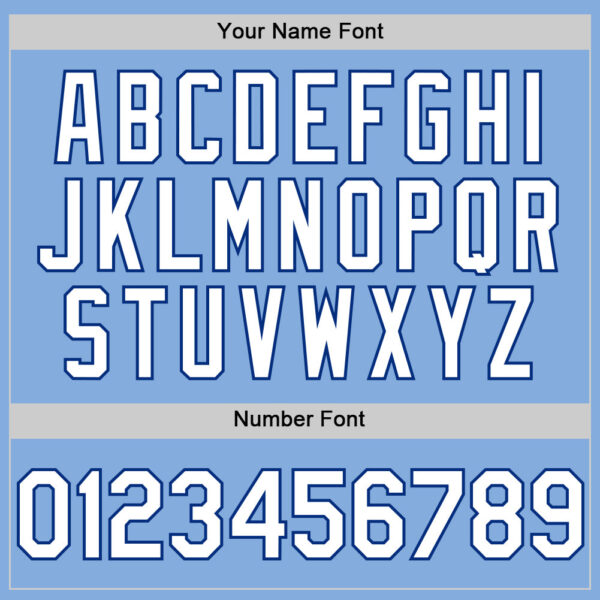 Custom Light Blue White-Royal Authentic Sleeveless Baseball Jersey