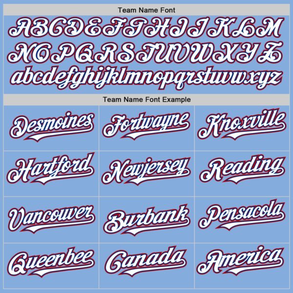 Custom Light Blue Royal-Red Authentic Sleeveless Baseball Jersey