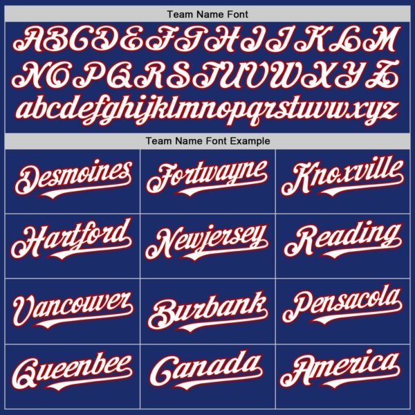 Custom Royal White-Red Authentic Sleeveless Baseball Jersey