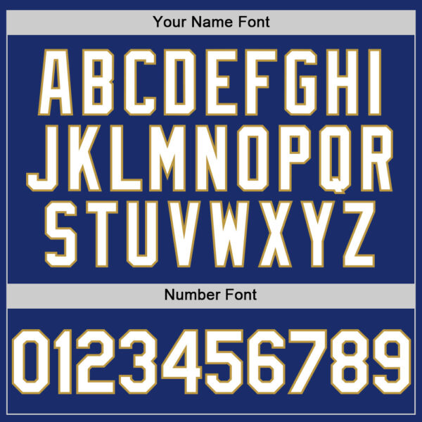 Custom Royal White-Old Gold Authentic Sleeveless Baseball Jersey