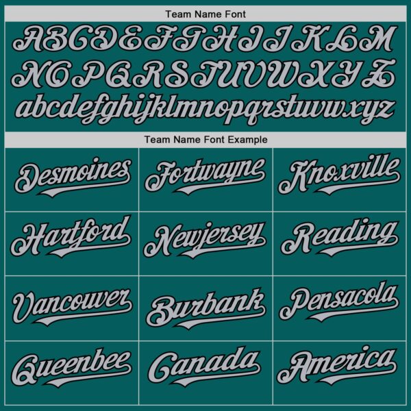 Custom Teal Gray-Black Authentic Sleeveless Baseball Jersey