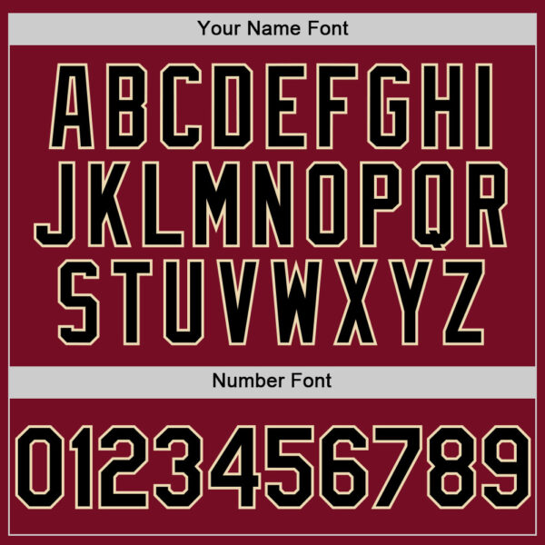 Custom Crimson Black-Cream Authentic Sleeveless Baseball Jersey