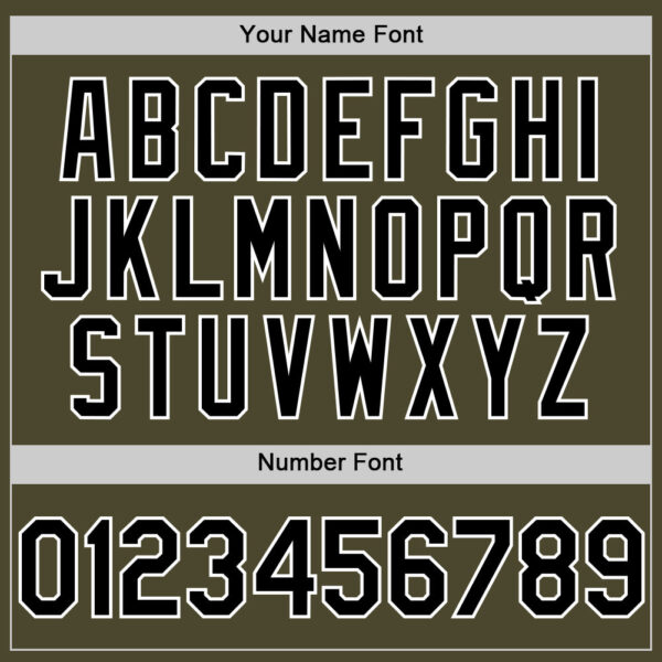 Custom Olive Black-White Authentic Sleeveless Salute To Service Baseball Jersey