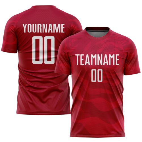 Soccer0057_725f107a-ba5e-415a-888e-f493c400ed3c Custom Red White Sublimation Soccer Uniform Jersey