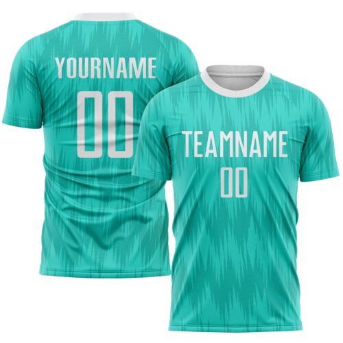 Soccer0106_d76e9208-c844-49e0-b849-0d995615986d Custom Aqua White Sublimation Soccer Uniform Jersey