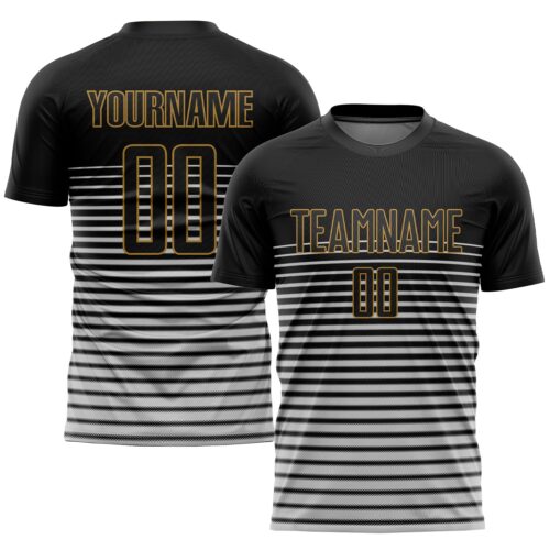 Soccer0115_7514d8a9-83c2-42cc-8169-fc031bacd7ae Custom Black Black-Old Gold Sublimation Soccer Uniform Jersey