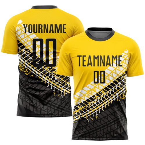 Soccer0152_683b8d83-7b3d-4e87-9973-9bb0fe1c9c4d Custom Gold Black-White Sublimation Soccer Uniform Jersey