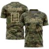 Soccer0215_e8ca7932-93ff-496d-a1f9-85d2f016fe53 Custom Camo Vegas Gold-Olive Sublimation Salute To Service Soccer Uniform Jersey