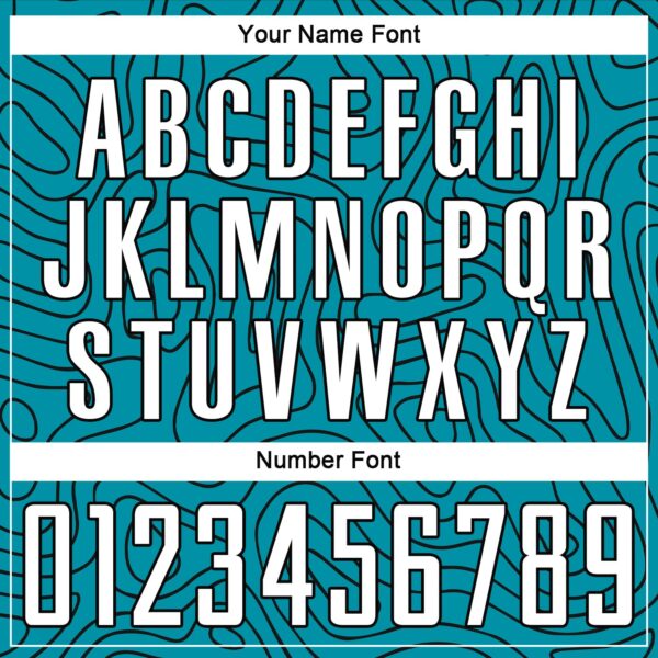 Custom Teal White-Black Sublimation Soccer Uniform Jersey