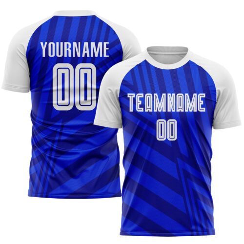 Soccer0303_816938d5-d78c-45b2-b6ac-8da20bc7f0c0 Custom Royal White-Navy Sublimation Soccer Uniform Jersey