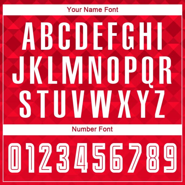 Custom Red White Away Sublimation Soccer Uniform Jersey