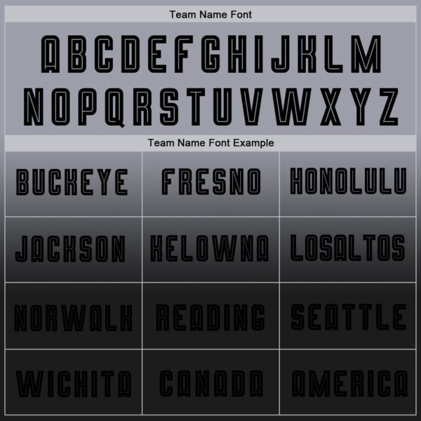 Custom Gray Black Sublimation Long Sleeve Fade Fashion Soccer Uniform Jersey