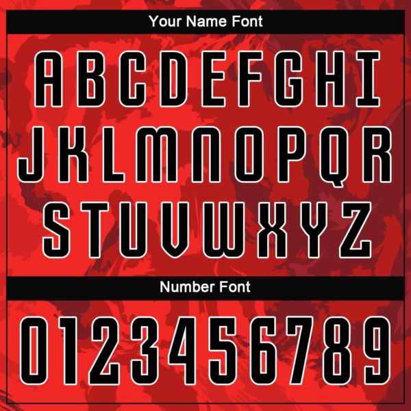 Custom Red Black-White Sublimation Soccer Uniform Jersey