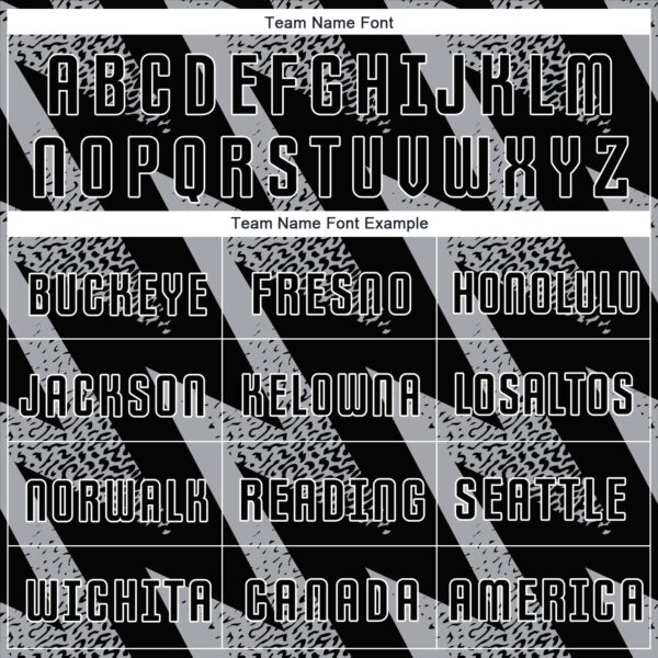 Custom Gray Black-White Sublimation Soccer Uniform Jersey