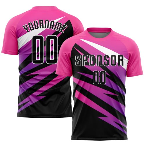 Soccer0551_44e2985d-58db-4af0-a255-d4ec0c1556aa Custom Pink Black-White Sublimation Soccer Uniform Jersey