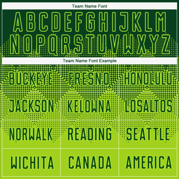 Custom Neon Green Green Sublimation Soccer Uniform Jersey