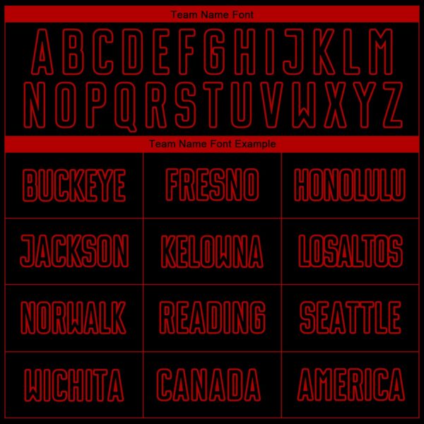 Custom Black Red Pinstripe Fade Fashion Sublimation Soccer Uniform Jersey